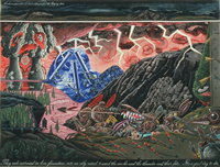 They rode eastward...